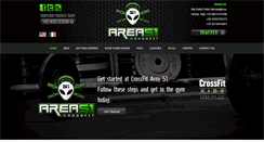 Desktop Screenshot of crossfitarea51.com